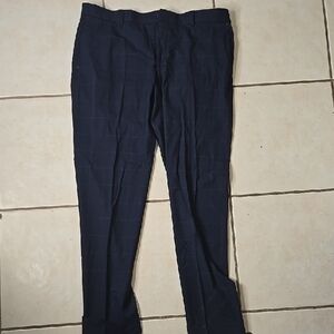 Zara Men's Dark Blue Dress Pants